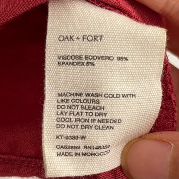 Oak and Fort Cropped Tee with Waist Ties - Picture 6 of 7